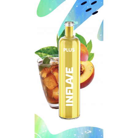 Электронная сигарета Inflave Plus 2200 затяжек Персиковый Чай