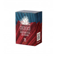 Уголь для кальяна кокосовый Cocoloco 25 мм (72 шт)